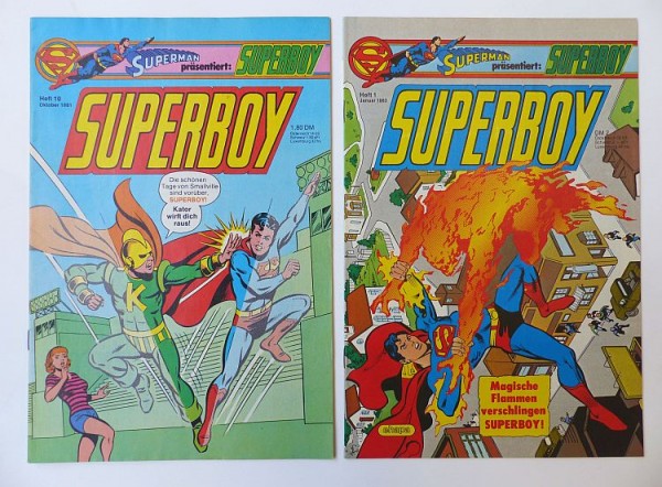 Superboy (Ehapa, Gb.) Jahrgang 1980-1984 kpl. (Z1-2)