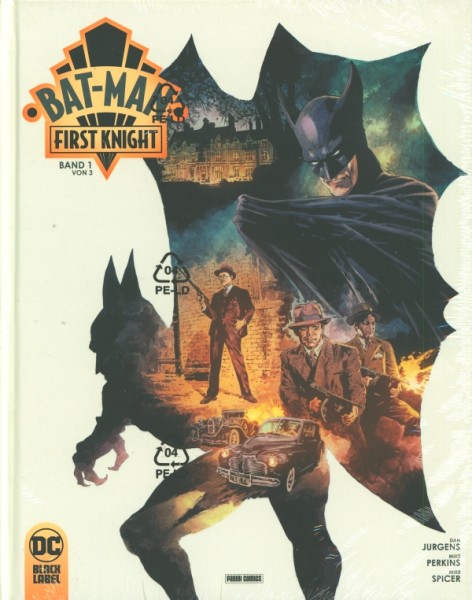 Bat-Man: First Knight (Panini, BÜ.) Nr. 1-3 (von 3)