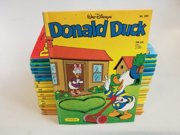 20 verschiedene Donald Duck Taschenbücher (Z0-2)