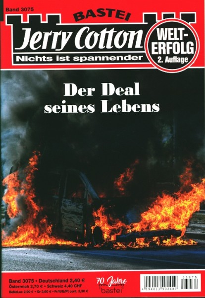Jerry Cotton 2. Auflage 3075