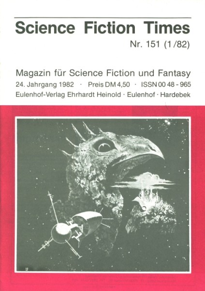 Science Fiction Times (Alpers, Zeitschrift, GbÜ.) Jahrgang 1982 Nr. 1-12
