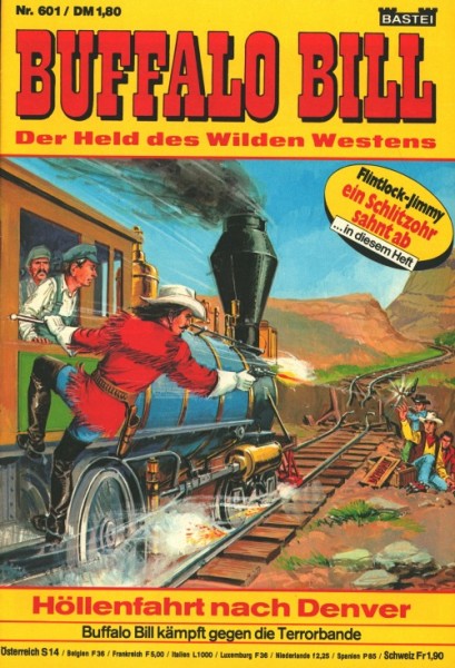 Buffalo Bill (Bastei, Gb.) Nr. 601-671