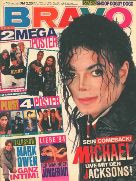 Bravo Jahrgang 1994 mit Beilage
