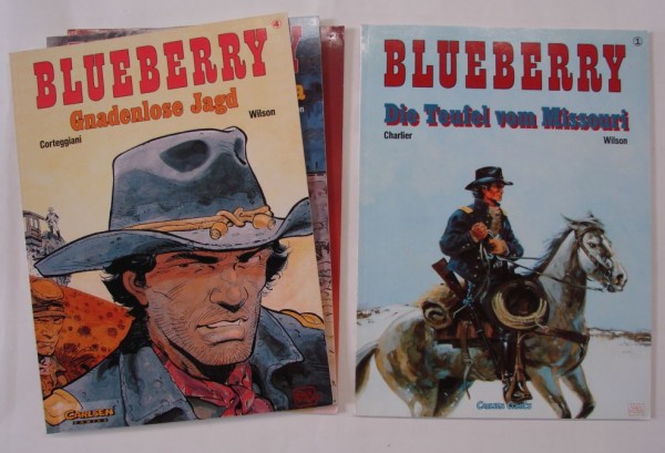 Blueberry (Carlsen, Br.) Nr. 1-4 kpl. (Z1)