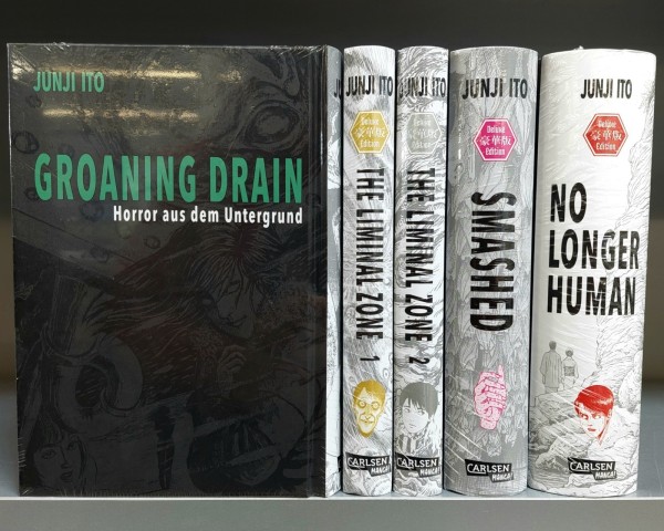 Junji Ito Manga (Carlsen, B.) Nr. 1-5 zus. (neu)