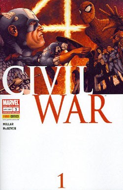 Civil War (Panini, Gb.) Nr. 1-7 kpl. (Z1)
