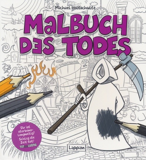 Malbuch des Todes (Lappan, Tb.)