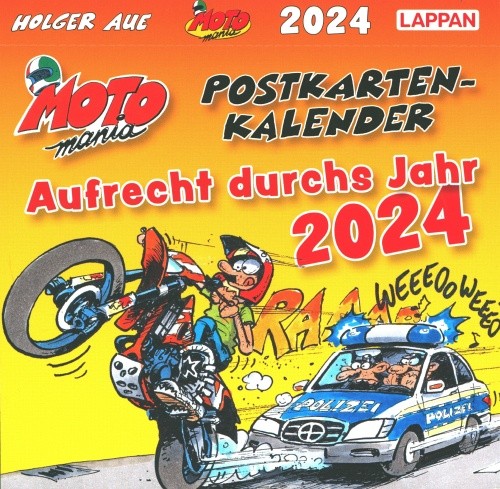 MOTOmania Postkartenkalender 2024