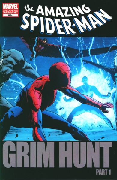 Amazing Spider-Man (2003) 2nd Printing Variant Cover 634
