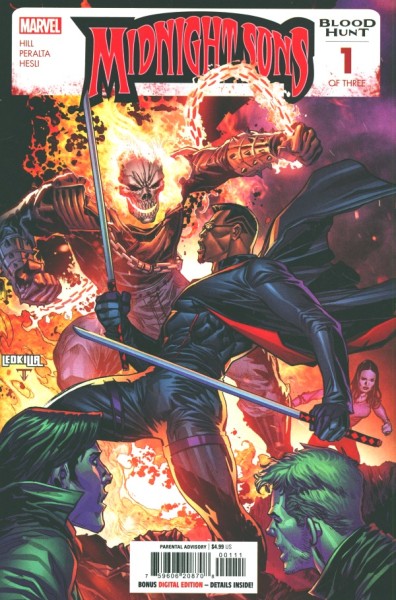 Midnight Sons: Blood Hunt (2024) 1-3 kpl. (Z1)