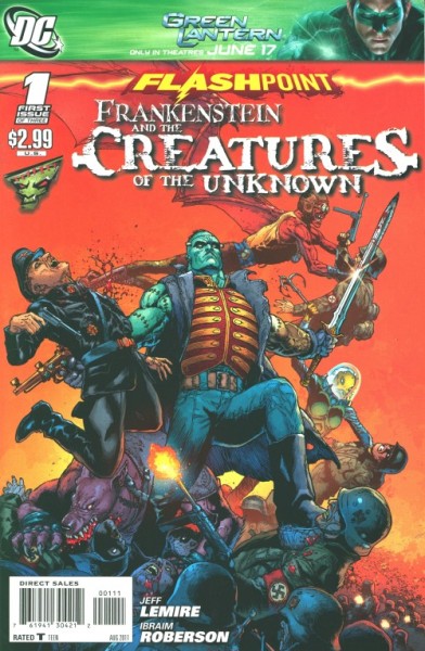 Flashpoint (2011) Frankenstein and the Creatures of the Unknown 1-3