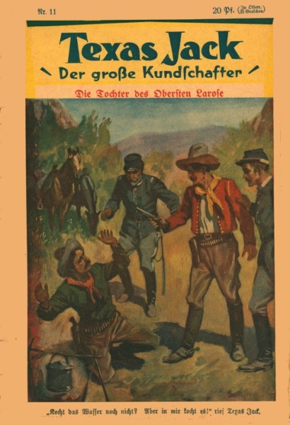Texas Jack 2.Serie (Volksliteratur, 0,20 RM, 1930-32, VK) Nr. 1-100 Vorkrieg