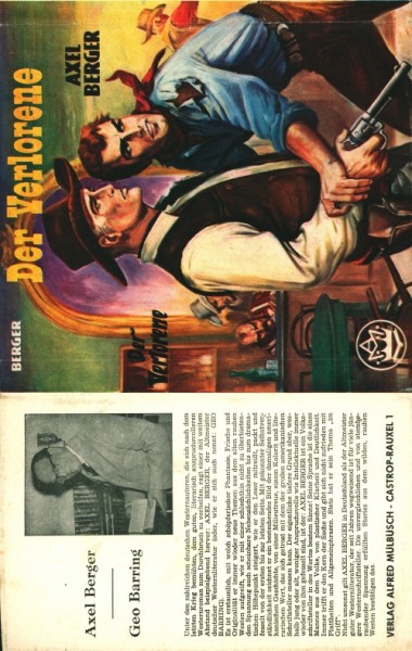 Berger, Axel Leihbuch SU Verlorene (Mülbüsch) nur Schutzumschlag