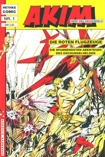 Akim - Herr des Dschungels (Hethke, GbÜ.) Nr. 1-3 kpl. (Z0-2)