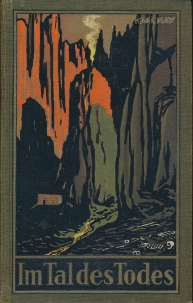 Karl May's gesammelte Werke (Radebeul 1915-1945) Nr.62 Im Tal des Todes (21.-60. Tsd.) Leinen