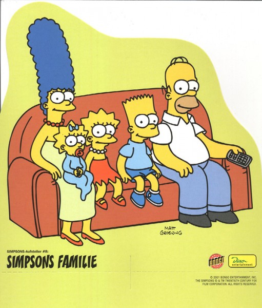 Simpsons-Aufsteller (Dino) 8 Simpsons Familie