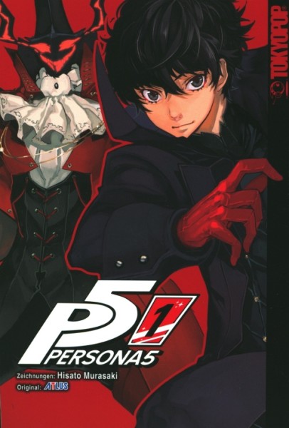Persona 5 (Tokyopop, Tb.) Nr. 1-3 zus. (Z1)