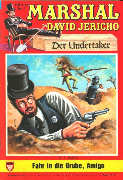 Marshal David Jericho (Kelter) Der Undertaker Nr. 1