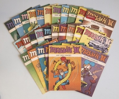 Paket 4027 30 verschiedene Mosaik (Junge Welt, Gb.) (Z0-2)