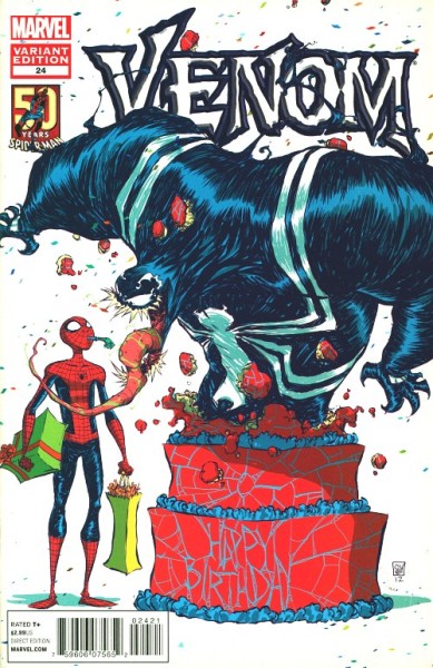 Venom (2011) Skottie Young Variant Cover 24