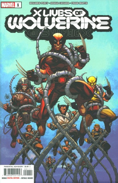 X Lives of Wolverine (2022) 1-5 kpl. (Z1)