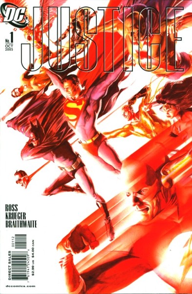 Justice (2005) 2nd Printing Variant Cover 1