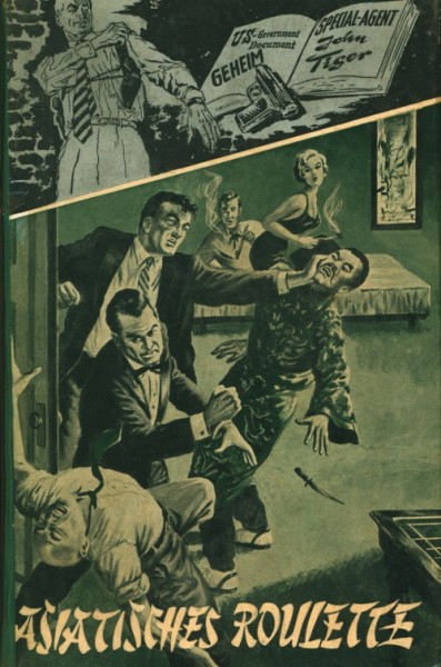 Special Agent John Tiger Leihbuch Asiatisches Roulette (Bethke)