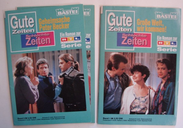 Gute Zeiten - Schlechte Zeiten (Bastei) 1-50 zus. (Z0-1)