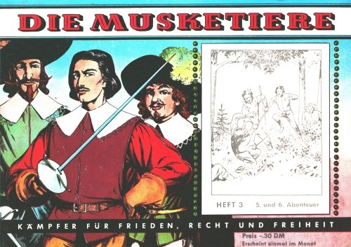 Musketiere (CCH, KbQ.) 1. Jhrg. Nr. 1-3