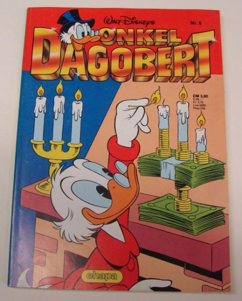 Paket 3585 20 verschiedene Onkel Dagobert Taschenbücher (Ehapa, Tb.) (Z2-3)