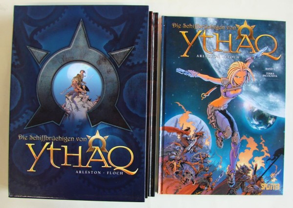 Schiffbrüchigen von Ythaq (Splitter, B.) Nr. 1-17 kpl. (Z1) + 3 Leerschuber