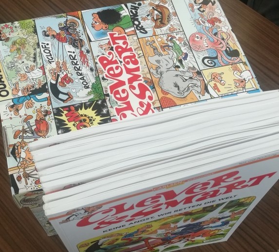 Clever & Smart (Carlsen, Br., 2018) in Sammelbox Nr. 1-10 zus. (Z1)