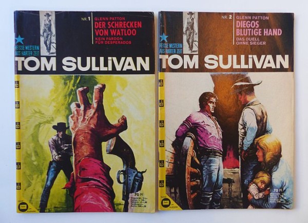 Tom Sullivan (Pabel) Farbcover Nr. 1-80 kpl. (Z2-3)