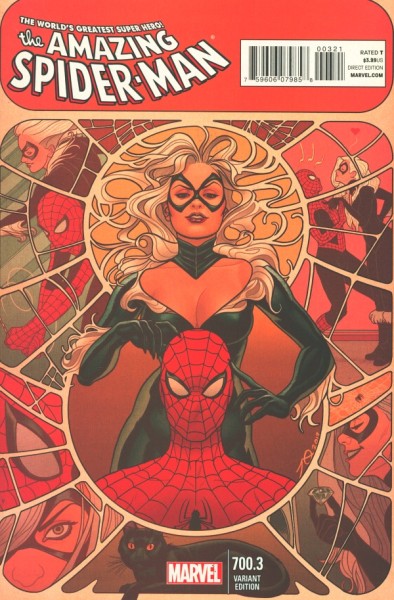 Amazing Spider-Man (2003) Joe Quesada Variant Cover 700.3