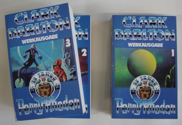 Clark Darlton Werksausgabe (Moewig, Tb.) Nr. 1-11 (25 Jahre Perry Rhodan)