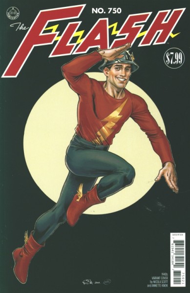 Flash (2016) 1940s Variant Cover 750
