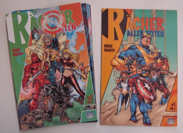 Rächer aller Zeiten (Marvel, Br.) Nr. 1-6 kpl. (Z1-2)