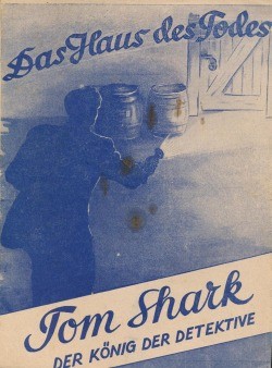Tom Shark (Moewig-Nachkrieg) blau-weißes Cover Nr. 1