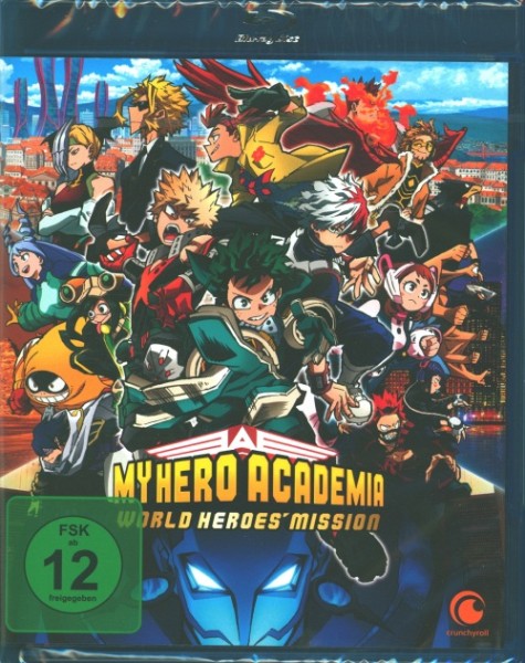 My Hero Academia The Movie: World Heroes Mission Blu-ray