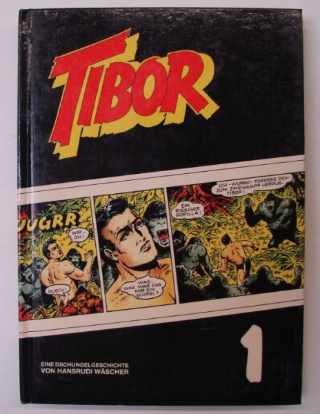 Tibor (Hethke, B.) Schwarze Ausgabe Nr. 1-6 kpl. (Z1-2)