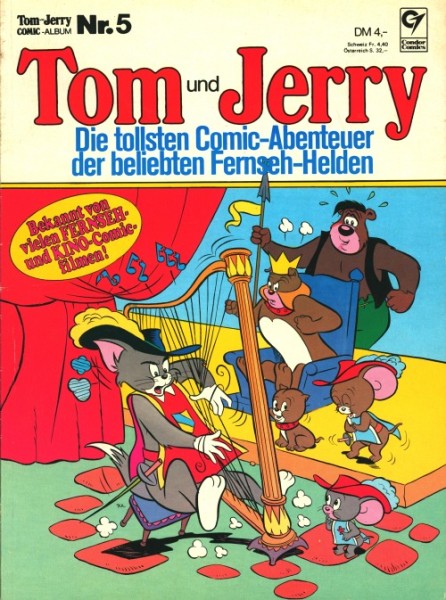 Tom und Jerry (Condor, Br.) Nr. 1-6 kpl. (Z1-2)