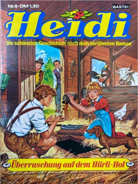 Heidi (Bastei, Gb., 1976/77) Nr. 1-21