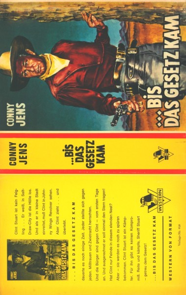 Jens, Conny Leihbuch SU Bis das Gesetz kam (Saba) nur Schutzumschlag