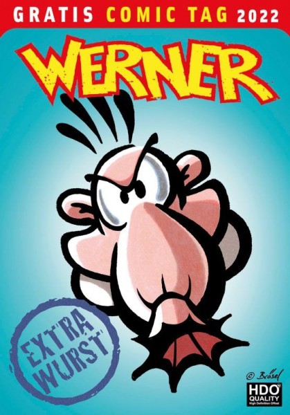 Gratis-Comic-Tag 2022: Werner - Extrawurst