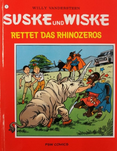 Suske und Wiske (PSW, B.) Luxusausgabe Nr. 1.5/6 limitiert auf 250 Stück