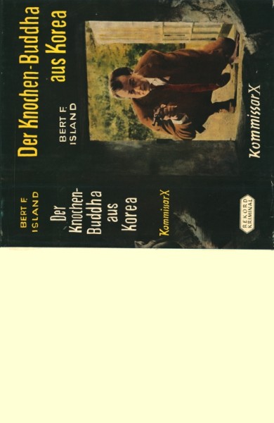 Kommissar X Leihbuch SU Knochen-Buddha aus Korea (Rekord) nur Schutzumschlag