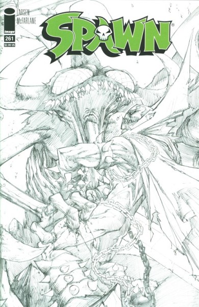 Spawn (US) Sketch Variant Cover 261