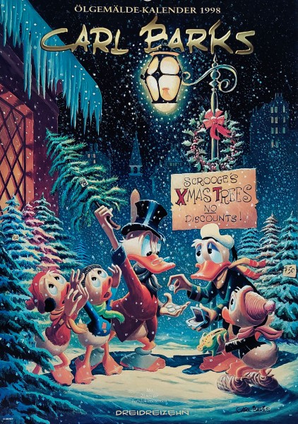 Carl Barks Ölgemälde-Kalender 1998