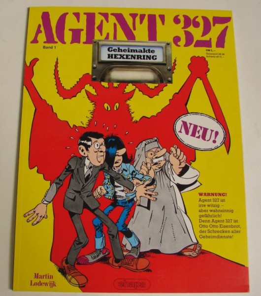 Agent 327 (Ehapa, Br., 1983/89) Nr. 1-8 kpl. (Z3)