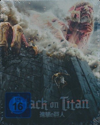 Attack on Titan - Realfilm Steelbook Blu-ray + DVD